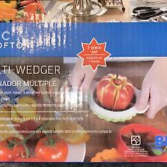 CROFTON MULTI-WEDGER 7 Pieces with Storage Container! MAKE COOKING FUN BRAND NEW - Picture 3 of 8